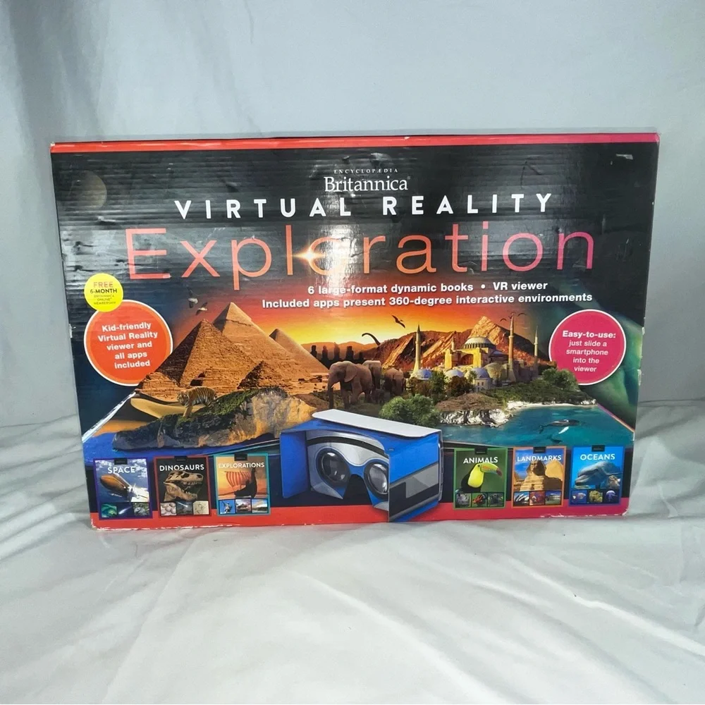 BNIB Encyclopedia Britannica Virtual Reality Exploration Set